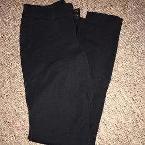 old navy mid rise pixie ankle pants (black)